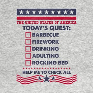 Today's Quest | 4th Of July T-Shirt